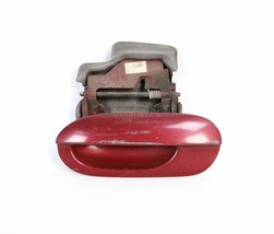 BMW E38 7-Series Rear Left Outside Door Handle Pull Calypso Red 1995-1998 OEM - $49.50