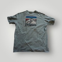 Patagonia Responsibili Tee Mens Back Logo Short Sleeve Pocket Size Large L - $21.77