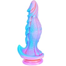 9.8 Inch Huge Fantasy Dildo From Monster With Large Suction Cup, Silicone Dragon - £34.64 GBP