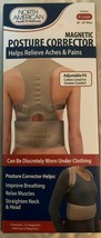 Magnetic Posture Corrector Support Brace Adjustabl Shoulder Back support... - $13.85