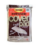 Deluxe Teflon Ironing Table Cover and Pad 2-Layer Adjustable Drawcord - $24.75