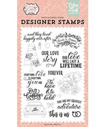 Echo Park Paper Company Our Love Story Set Stamp - £11.11 GBP