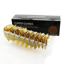 Clipper Guards Cutting Guides for Wahl with Metal Clip #37-500, Glod-Pack of 10 - £25.88 GBP