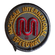 Early Michigan International Speedway Red Logo Racing Embroidered Patch ... - £5.40 GBP