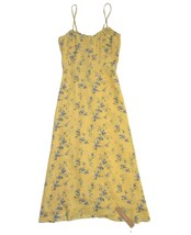 NWT Reformation Cassandra in Simone Yellow Blue Floral Midi Tank Dress 8 - $175.00