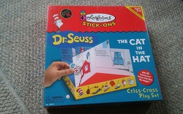 Colorforms Dr. Seuss The Cat in the Hat Criss Cross Play Set Game - $15.99