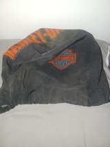 Harley Davidson Helmet Storage Bag Dust Cover with Drawstring Black &amp; Red - $223.49 MXN