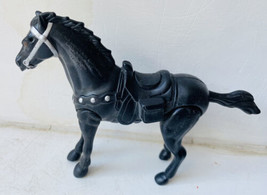 Wild Wild West Black Horse Figure Burger King Meal Prize Toy Rare 1999 Vintage v - £5.91 GBP