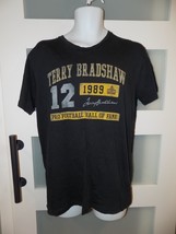 Canton Collection NFL Steelers Terry Bradshaw Hall of Fame 1989 Shirt Si... - $19.71