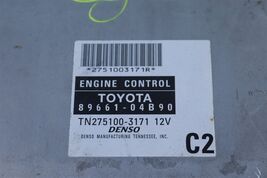 Toyota Engine Control Module Computer Unit ECM ECU 89661-04B90, TN275100-3171 image 2