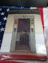 NEW Medieval Castle Door Doorway Knight Princess Party Decoration - $14.84