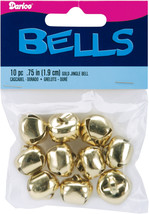 Jingle Bells Gold 0.75 Inch - £11.66 GBP