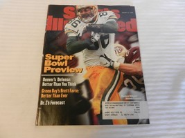 Sports Illustrated Magazine January 19, 1998 Super Bowl Preview Packers Broncos - £21.98 GBP