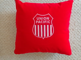 Union Pacific Felt Pillow with Hidden Blanket inside (#3085). - £19.57 GBP