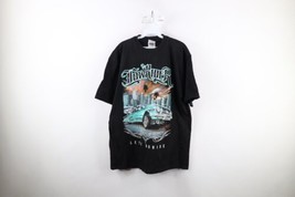 Vintage Streetwear Mens XL Spell Out Tribal Low Rider Car Short Sleeve T-Shirt - £27.65 GBP