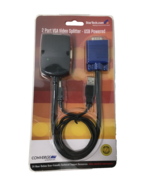 StarTech 2 Port VGA Video Splitter USB Powered ST122LE New - $6.62