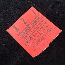 Genesis Concert Ticket Stub February 10 1977 Milwaukee Auditorium Wisconsin - $34.64