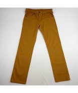 True Religion Pants Men&#39;s Geno Relaxed Slim Orange 18 - $29.69