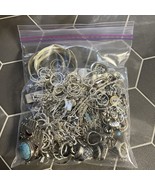 Vintage women’s costume silver tone jewelry lot 2lbs - €80,72 EUR
