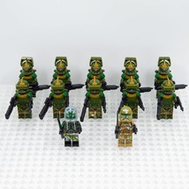 12pcs Star Wars Commander Gree Kashyyyk 3921st Forest Battalion Minifigures - £19.74 GBP
