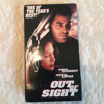 Out of Sight  VHS 1999 Jennifer Lopez George Clooney - £5.05 GBP
