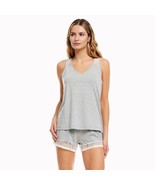 Flora by Flora Nikrooz Ladies Knit Pajama Tank Top- Grey Storm - M &quot;TOP ... - $9.77 CAD