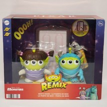 Mattel Disney Pixar Monsters Inc. Alien Remix Boo&#39;s Door Boo and Sully - £23.72 GBP