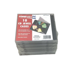 COMPUSA 10 Pack CD Jewel Cases - $12.60