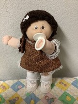 RARE Vintage Cabbage Patch Kid Toddler Girl With Pacifier Short Loops 1988 - £170.38 GBP