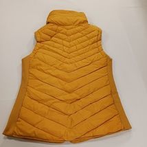 Special One RN#111159 Girls/Women's Small Yellow Quilted Full Zip Vest Pockets image 2