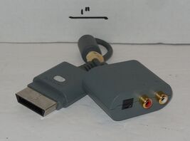 Official Microsoft Xbox 360 Optical Audio Adapter X808221-002 - Gray OEM - $14.80