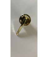 Vintage 1960&#39;s Railroad Spike Tie Tack Pin RR Train Gold Tone Plated M15 - $12.56