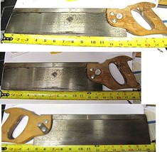 Stanley Back Saw Handsaw 13 points 4" x 18" VTG NOS Carpenter Rare USA Miter Saw - £14.43 GBP