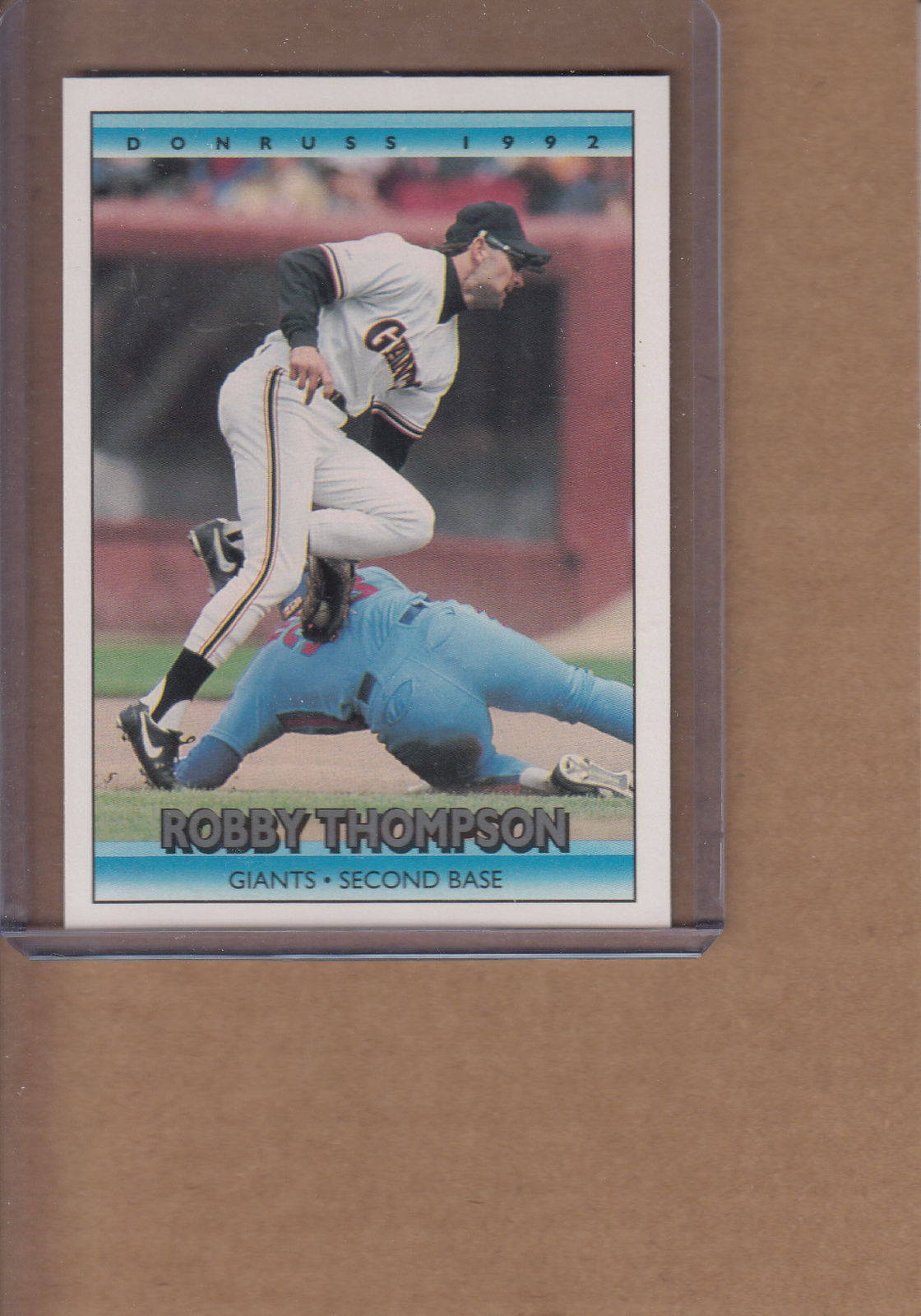 Robby Thompson 1992 Donruss #52 San Francisco Giants Baseball Trading Card - $4.00