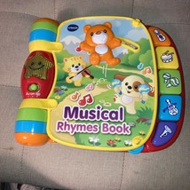 VTech 80166700 Musical Rhymes Educational Book for Babies - £7.44 GBP