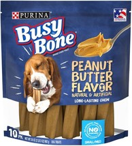 Busy Bone Peanut Butter Flavor Long-Lasting Chew Adult Small/Medium Dog ... - $334.96 MXN