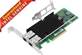 Intel X540-T2 X540-AT2 10G PCI-E Dual RJ45 Ports Ethernet Network Adapter Card - $212.99
