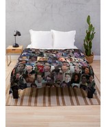 Jerma Collage Throw Blanket, Jerma985 Velveteen Plush Blanket, YouTuber,... - $28.34+