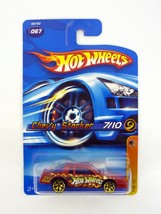 Hot Wheels Chevy Stocker #067 Track Aces 7 of 10 Red Die-Cast Car 2006 - £4.65 GBP