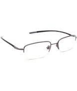 Nike Women&#39;s Eyeglasses with Flexon 4084 013 Gunmetal Half Rim Frame 53[... - $49.99