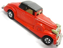 Vintage 1978 Tomica Tomy Packard Coupe Roadster 1/72 Scale Red Made in Japan - £15.49 GBP