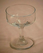 Classic Clear Glass Tall Sherbet Ice Cream Parfait Dessert Dish Unknown ... - $9.89