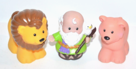 2007 Fisher Price Little People Replacement Male Lion Bear Zoo Noah Ark Circus - £7.29 GBP