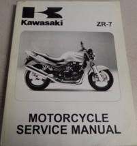 1999 2001 2003 Kawasaki ZR750F ZR-7 Motorcycle Service Shop Manual 99924-1248-04 - £35.37 GBP