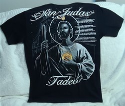 San Judas Tadeo Oracion Saint Jude Necklace Judas Thaddeus Apostle T-SHIRT - £9.00 GBP