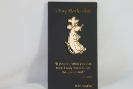 Disney Pin (New) Remy - &quot;If You Are What You Eat. - Gold Pin - DISNEY/PIXAR - £11.34 GBP