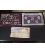 50 States Commemorative Quarters - Platinum Edition - 2007 - £12.12 GBP