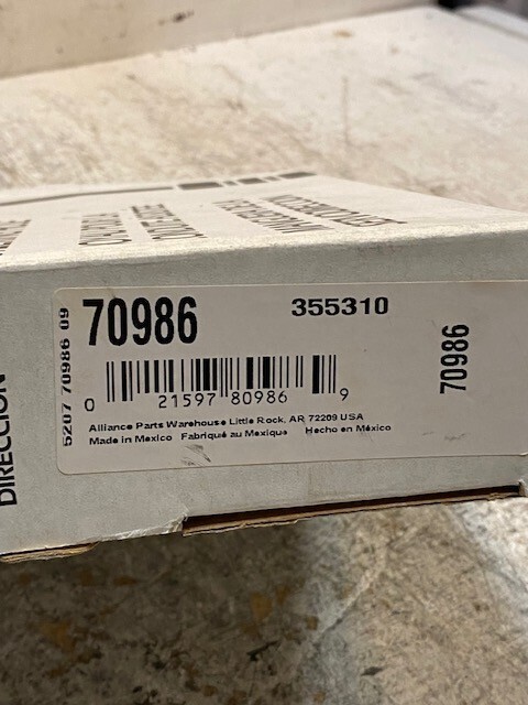 Parts Master Power Steering Hose 70986 Item image 2