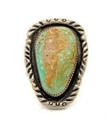 Vintage Sterling Signed DKL David K. Lister Natural Turquoise Stone Ring... - £109.06 GBP