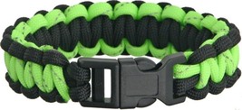 Bracelet Blk/Grn Reflective Lg      Brand: Knotty Boys     Item Number: ... - £5.53 GBP